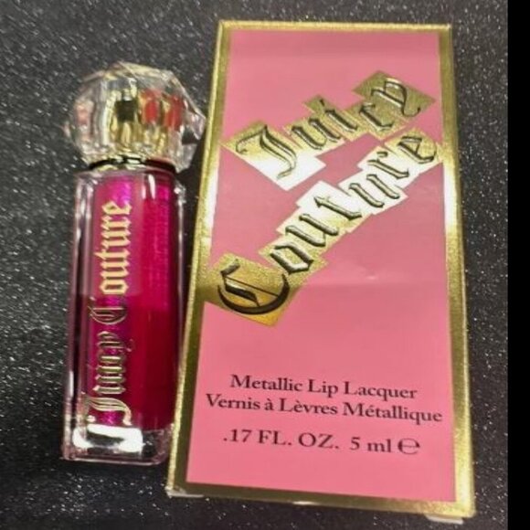 Juicy Couture Metallic Lip Lacquer 01 Femme Metale 5ml Sealed NEW IN BOX - Picture 4 of 4